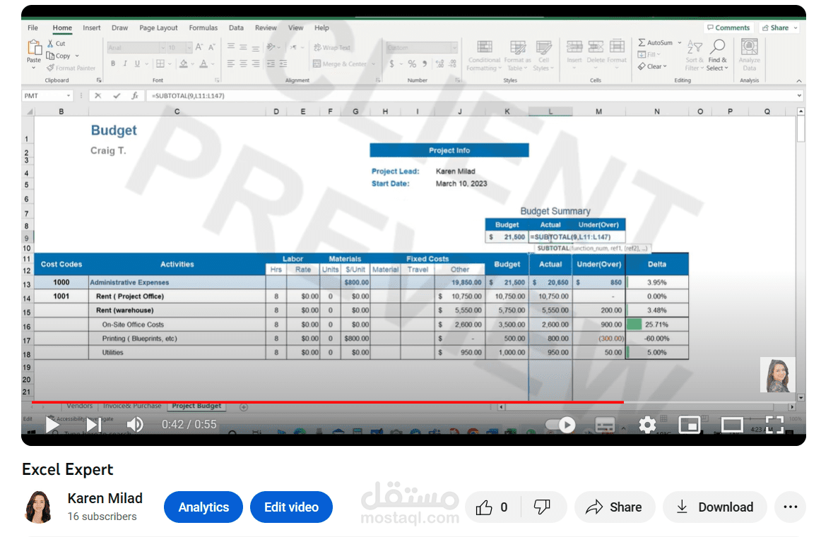 Excel Expert
