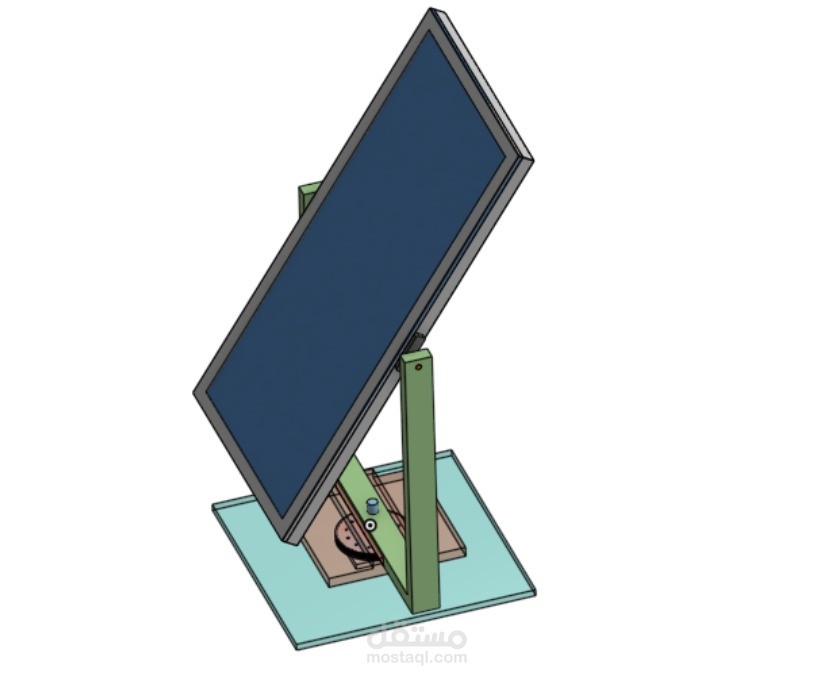 SolarStepper – نظام تتبع الألواح الشمسية الذكي