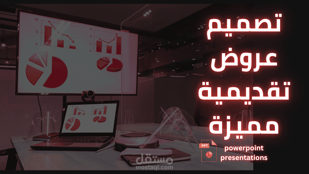 عمل عروض تقديمية احترافية فى مجالات مختلفة