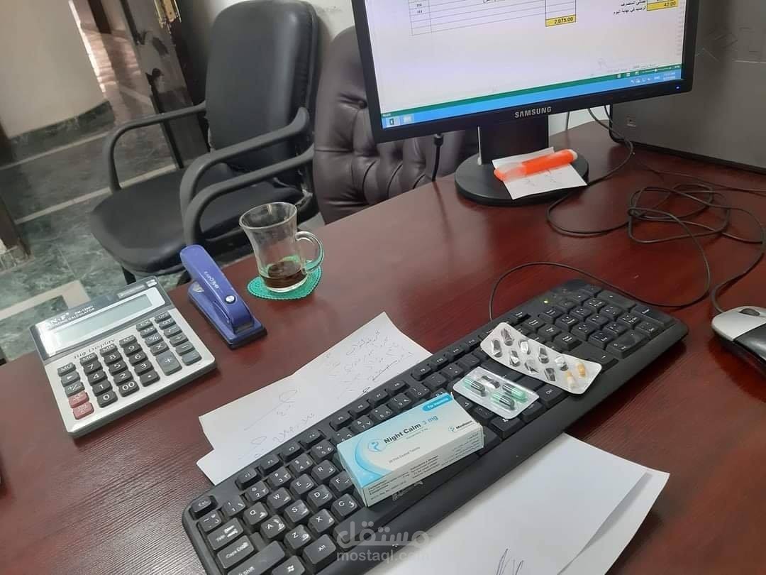 عمل سيستم محاسبي عن طريق الاكسيل