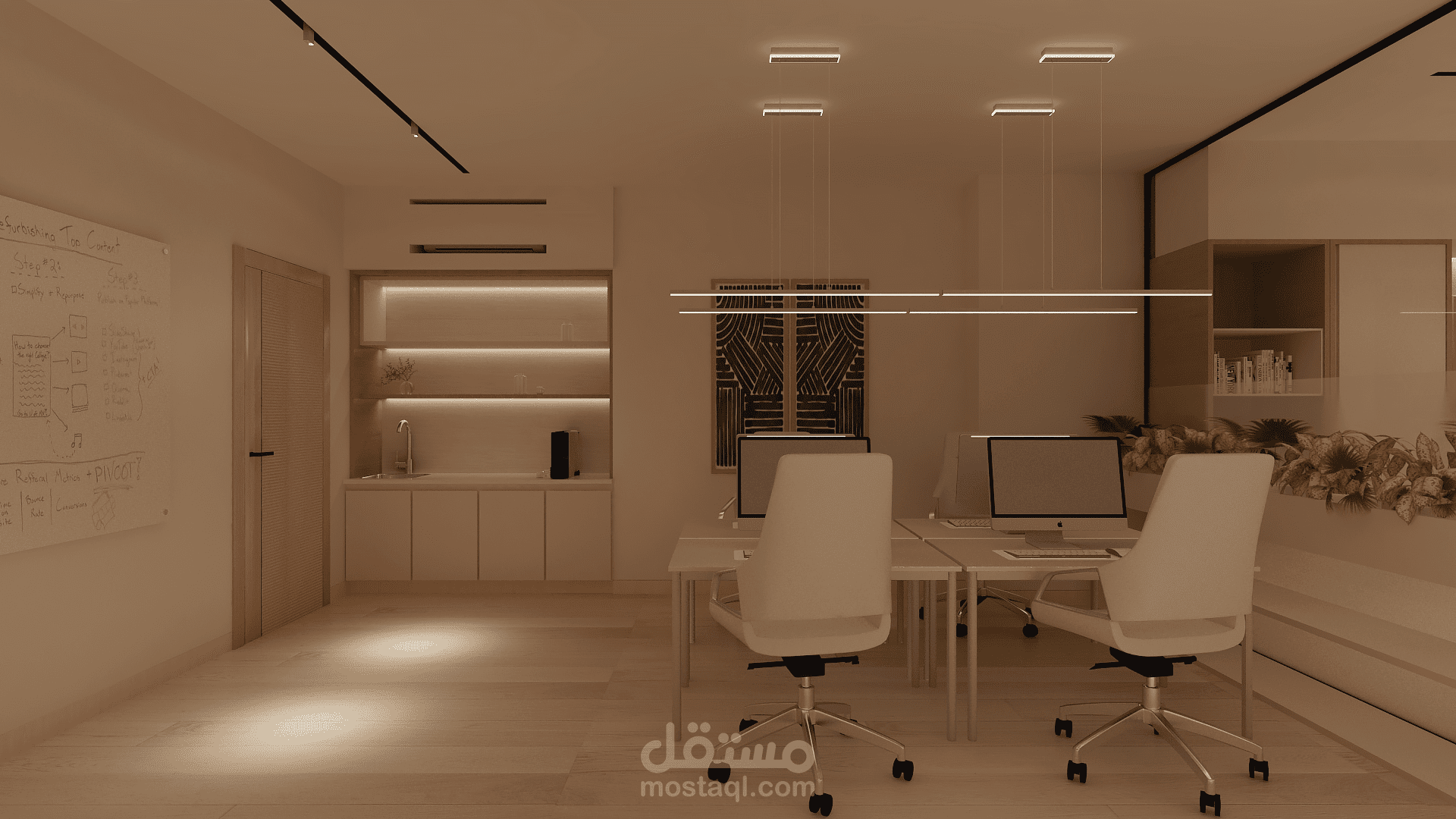 تصميم داخلي - مكتب