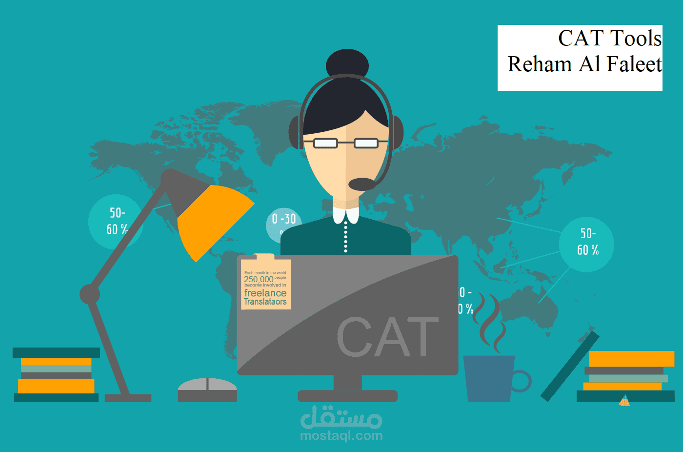 الترجمة باستخدام برامج CAT TOOLS.