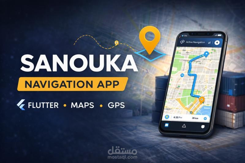 SANOUKA - تطبيق نقل وملاحة