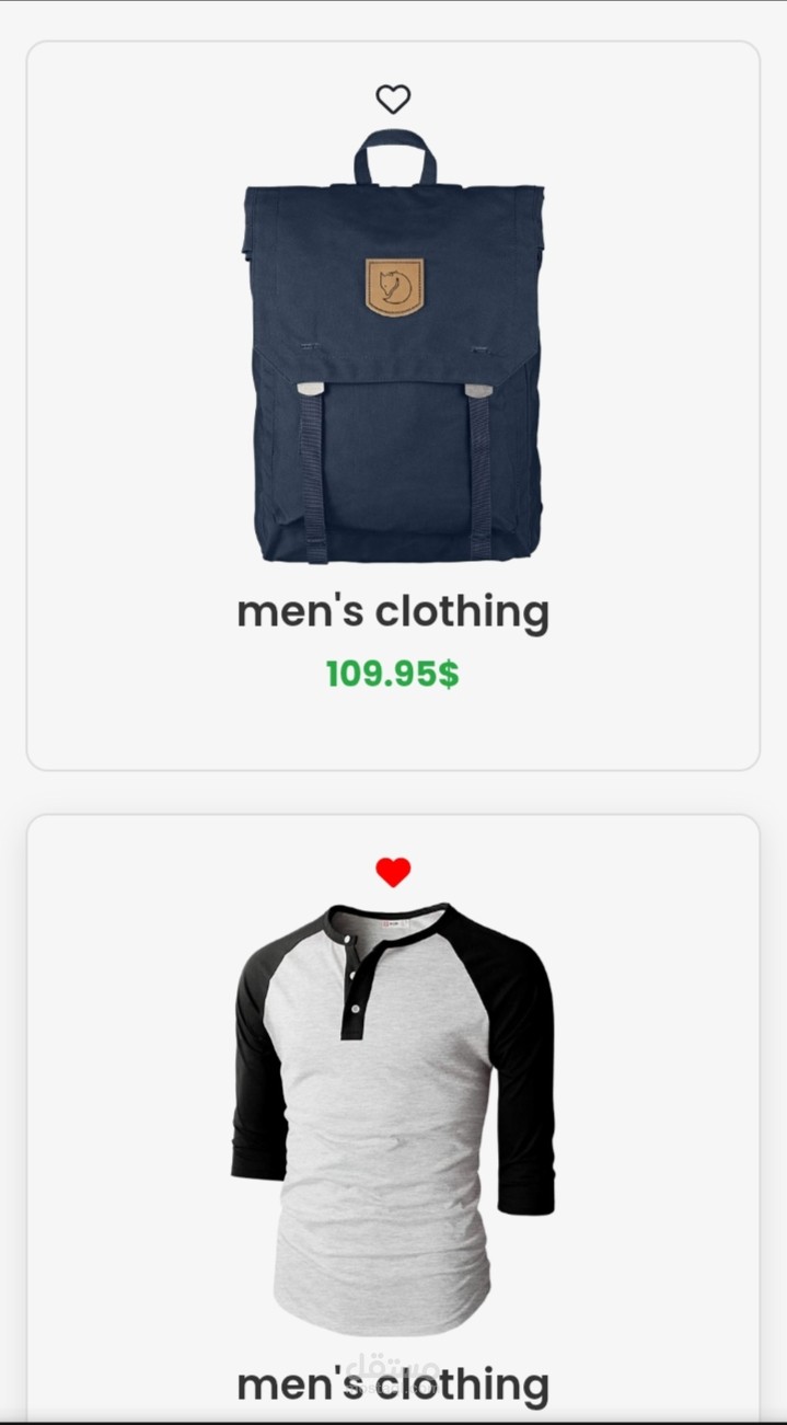 تطوير متجر الكتروني احترافي (Api+React) مشابه لامازون