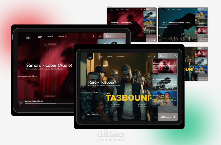 Music Player desktop application