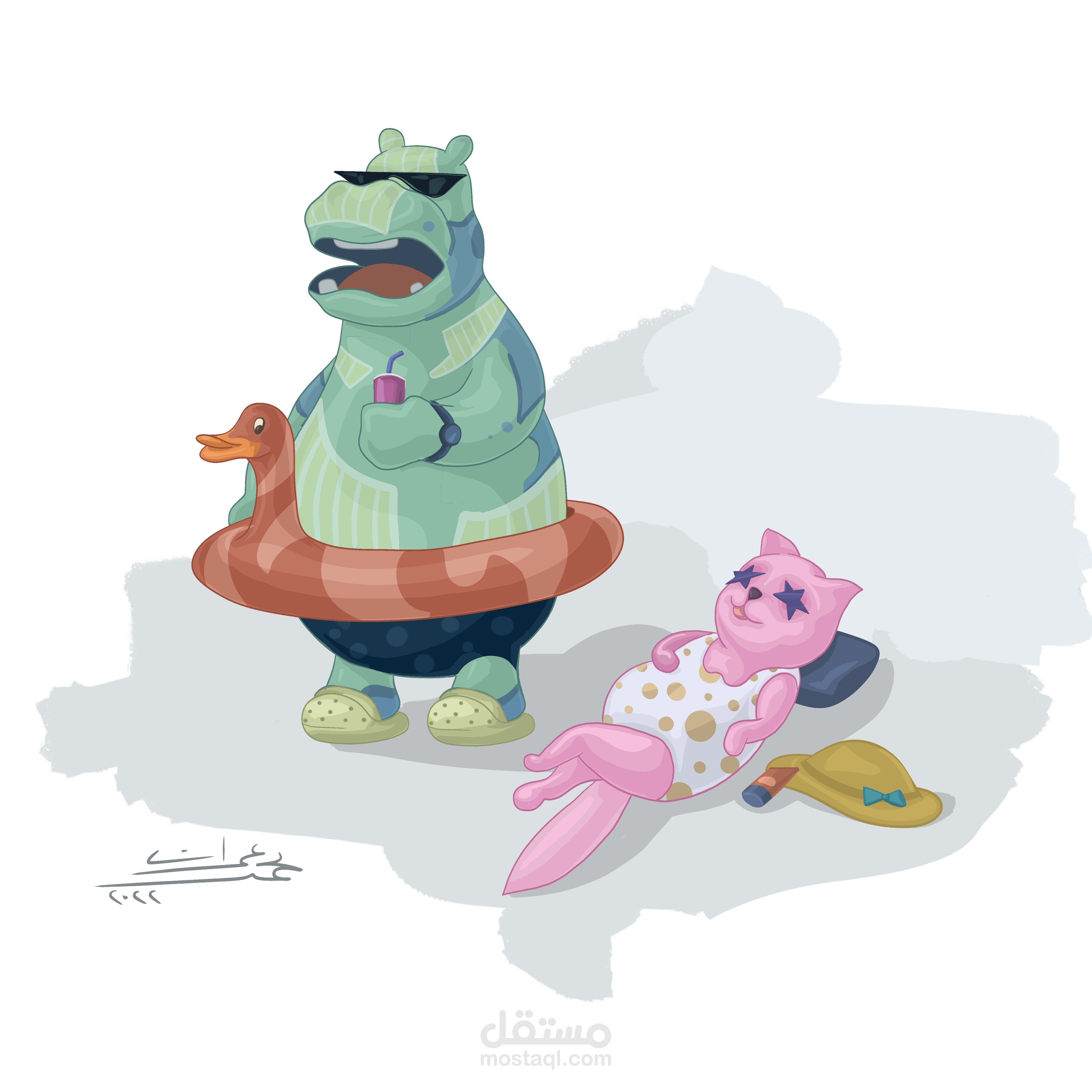 Digital illustrations