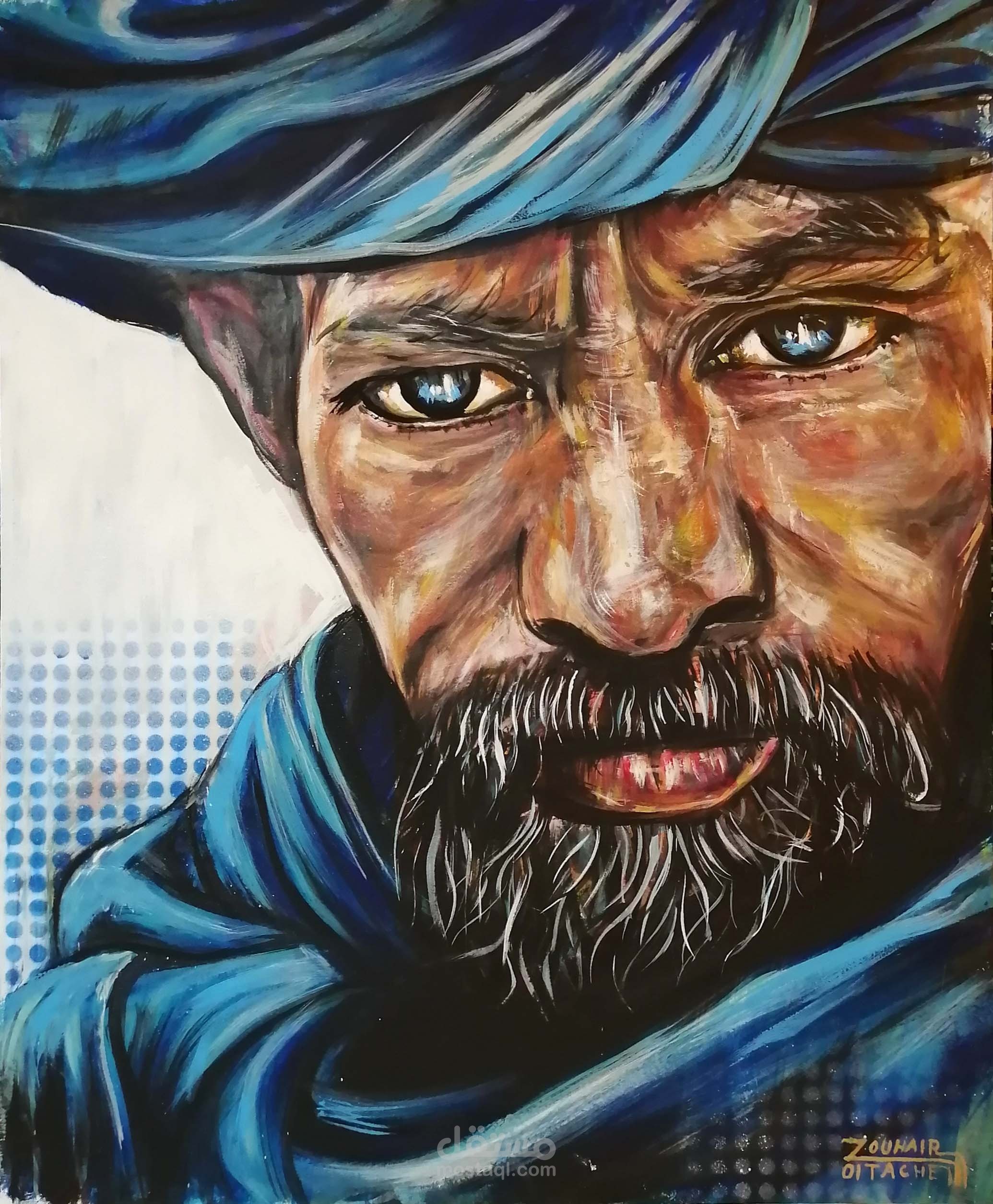 لوحات تشكيلية مغربية