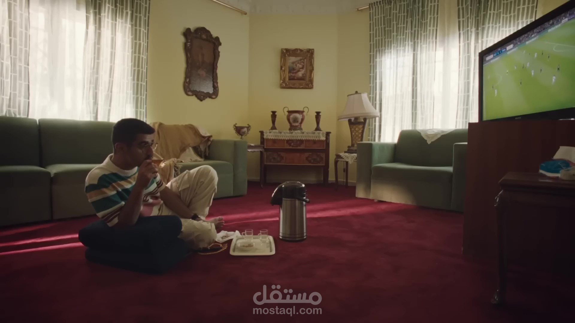 تعليق صوتي باللهجة السعودية