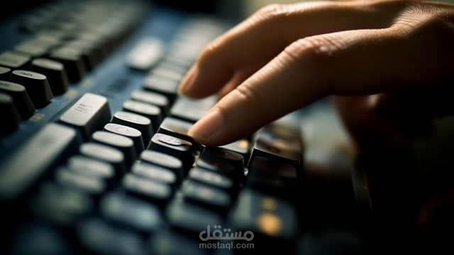 كتابه مقال باللغه الانجليزيه
