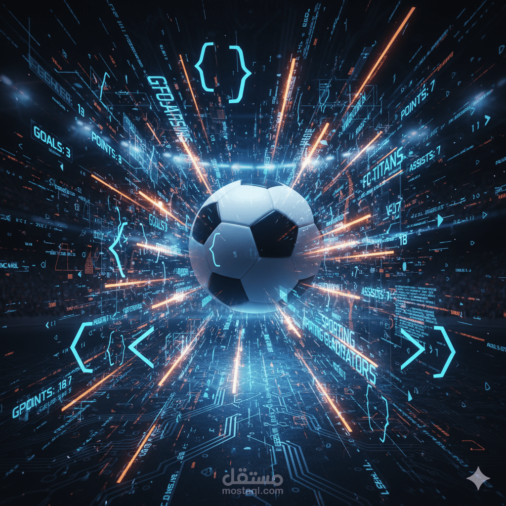 مشروع سحب بيانات كرة القدم من موقع Sofascore