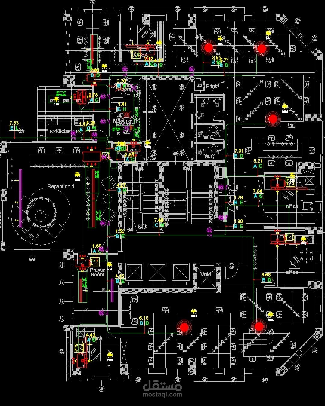 تصميم لوحات HVAC