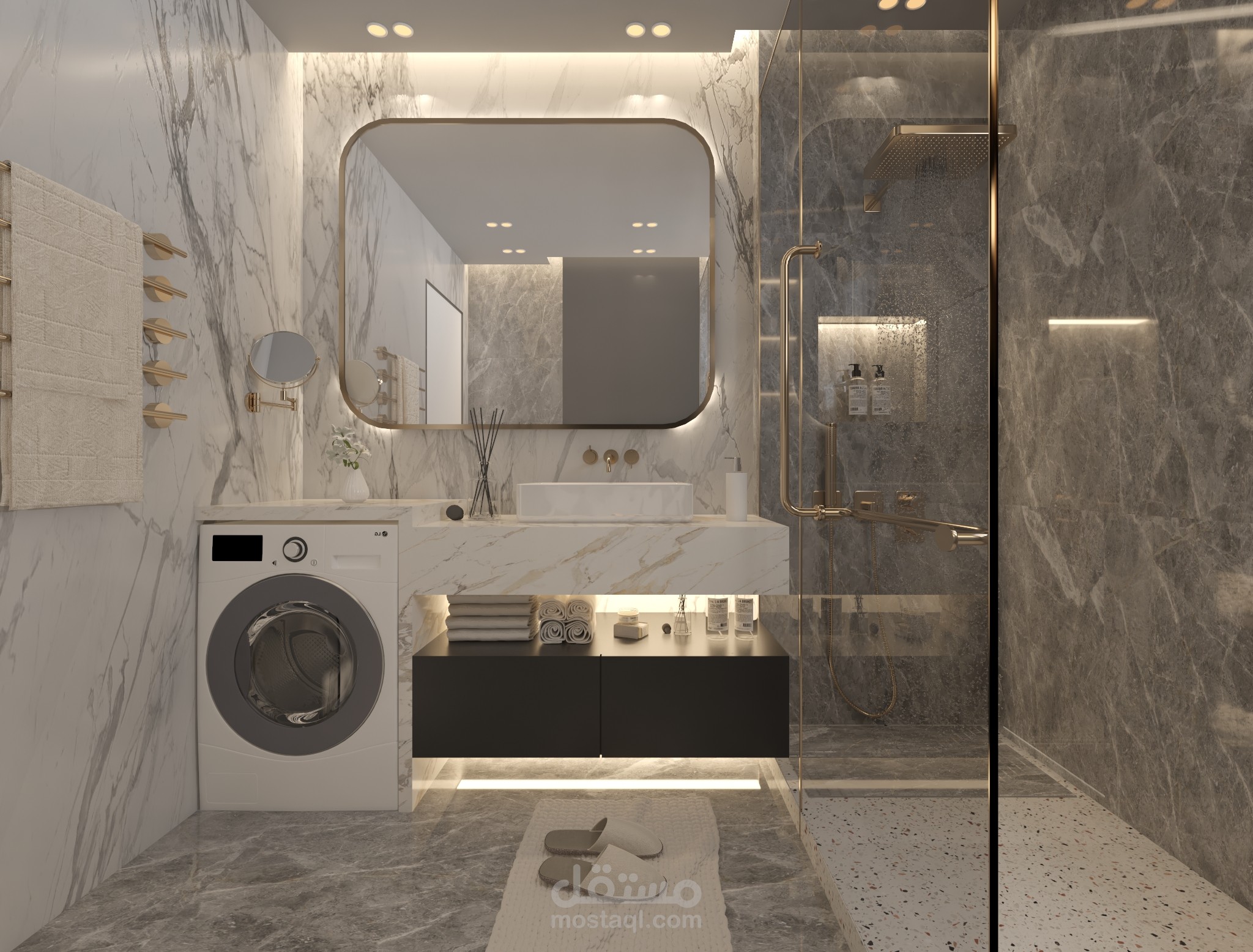 تصميم حمام
