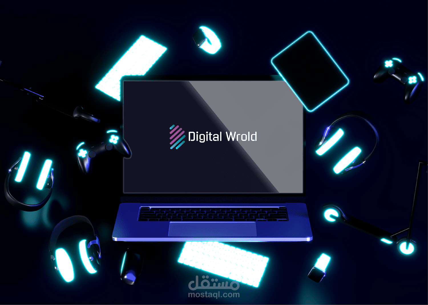 Digital World - Logo Design