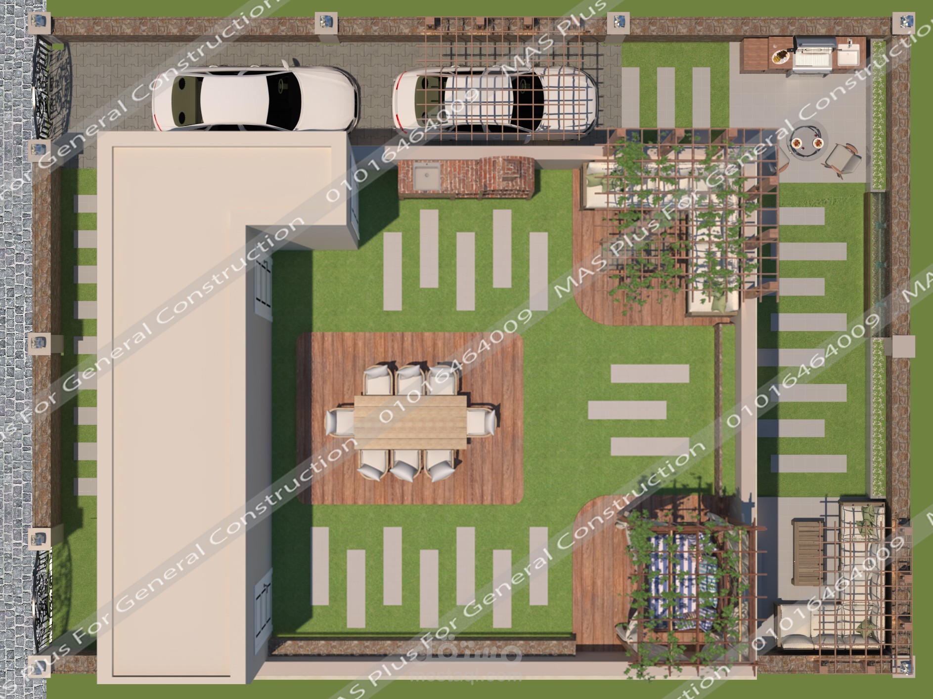 تصميم Layout لمنزل