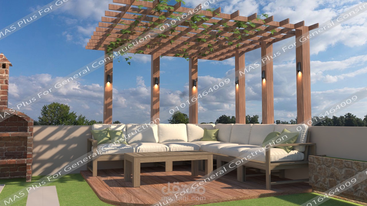 تصميم 3D ل Roof