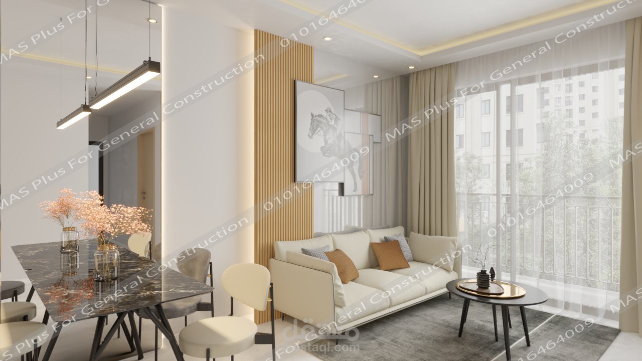 تصميم غرفة معيشة