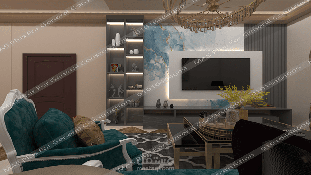 تعديل رسبشن شقة