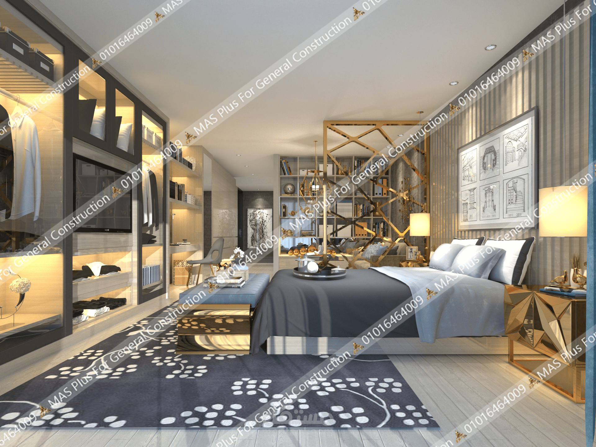 تصميم غرفة نوم ماستر