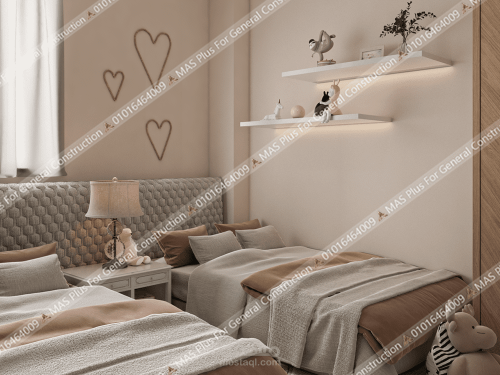 تصميم غرفة نوم أطفال