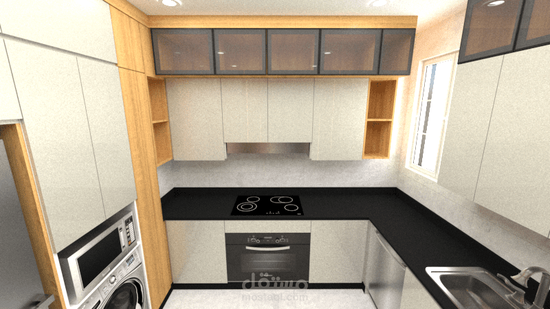 تصميم مطبخ 3d ثلاثي الابعاد