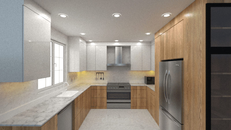 تصميم مطابخ 3d لعمل افضل تصميم لاستخدام المطبخ