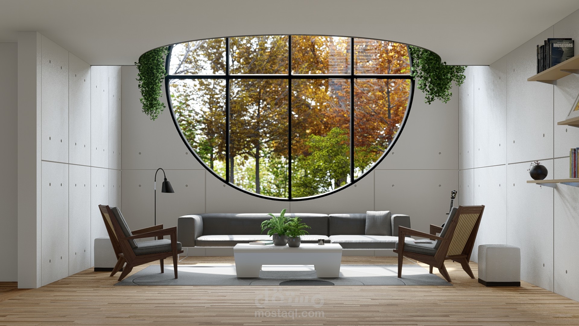 فيلا رائعة ذات تصميم معماري استثنائي تجمع بين الأناقة والوظيفة، مع حديقة خلابة ومسبح يضفيان على المكان سحرًا خاصًا