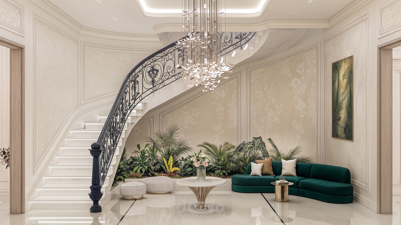 تصميم داخلي وديكور بجوده عاليه لجميع الفراغات السكنيه