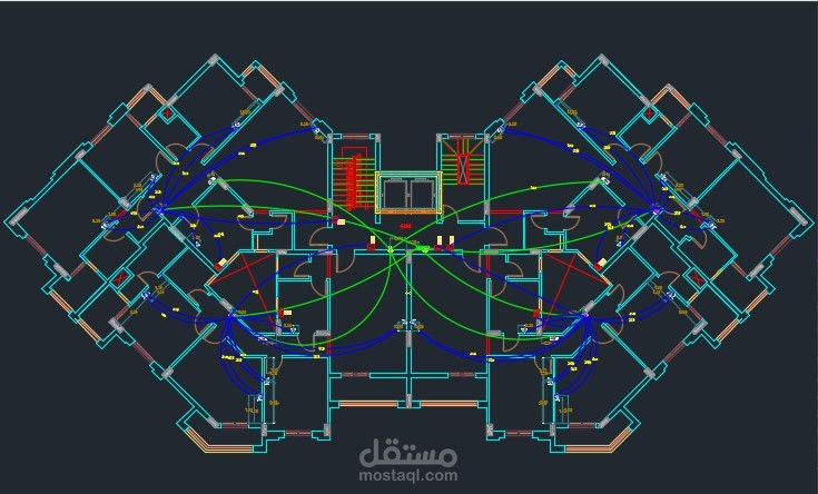 اعمال التيار الخفيف بالعاصمة الادارية