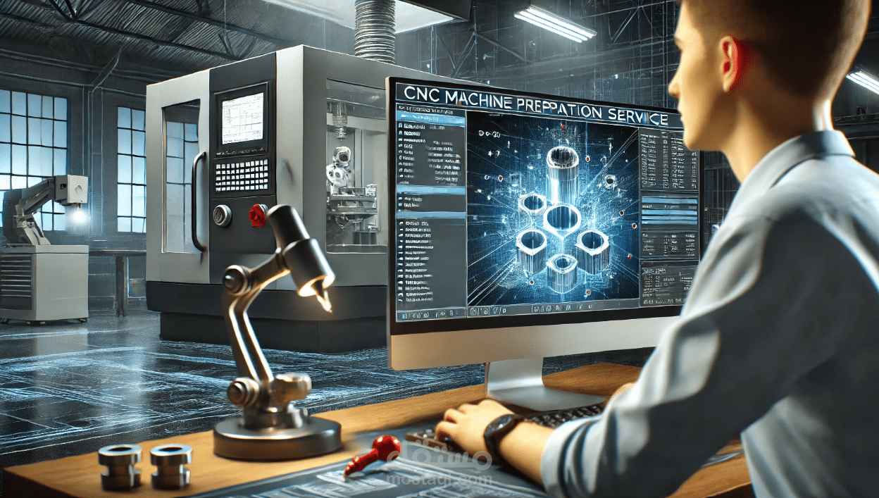 خدمة إعداد الأكواد لماكينات CNC