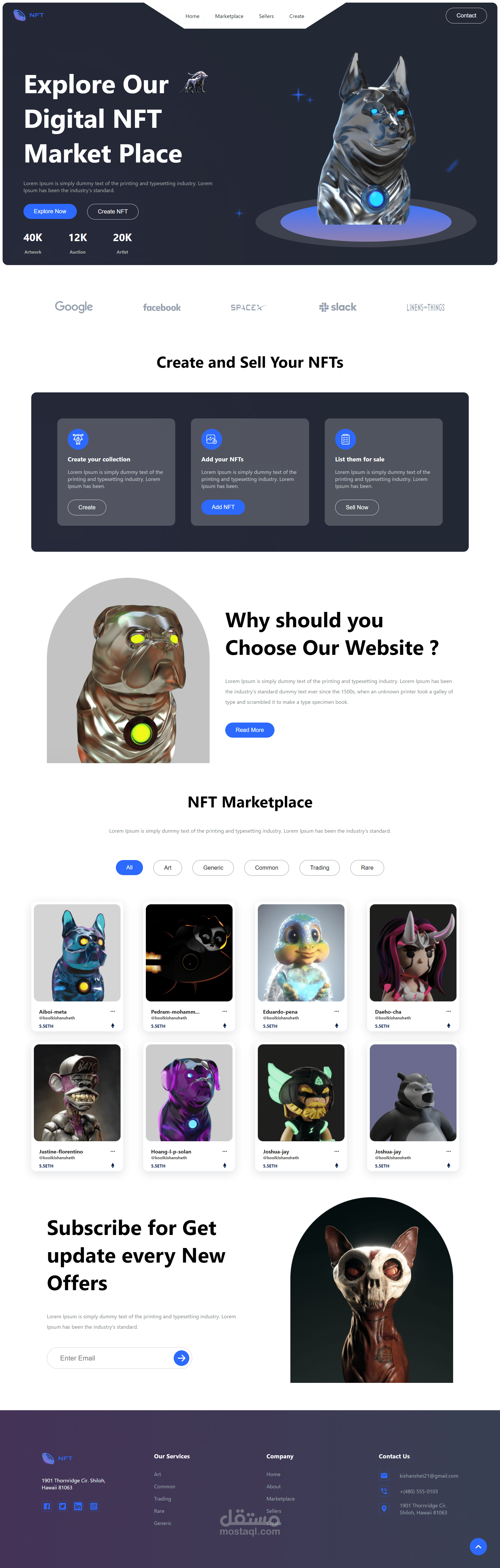 NFT Website