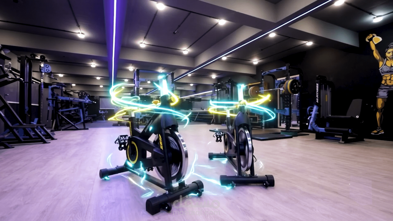 Gym (opening promo)