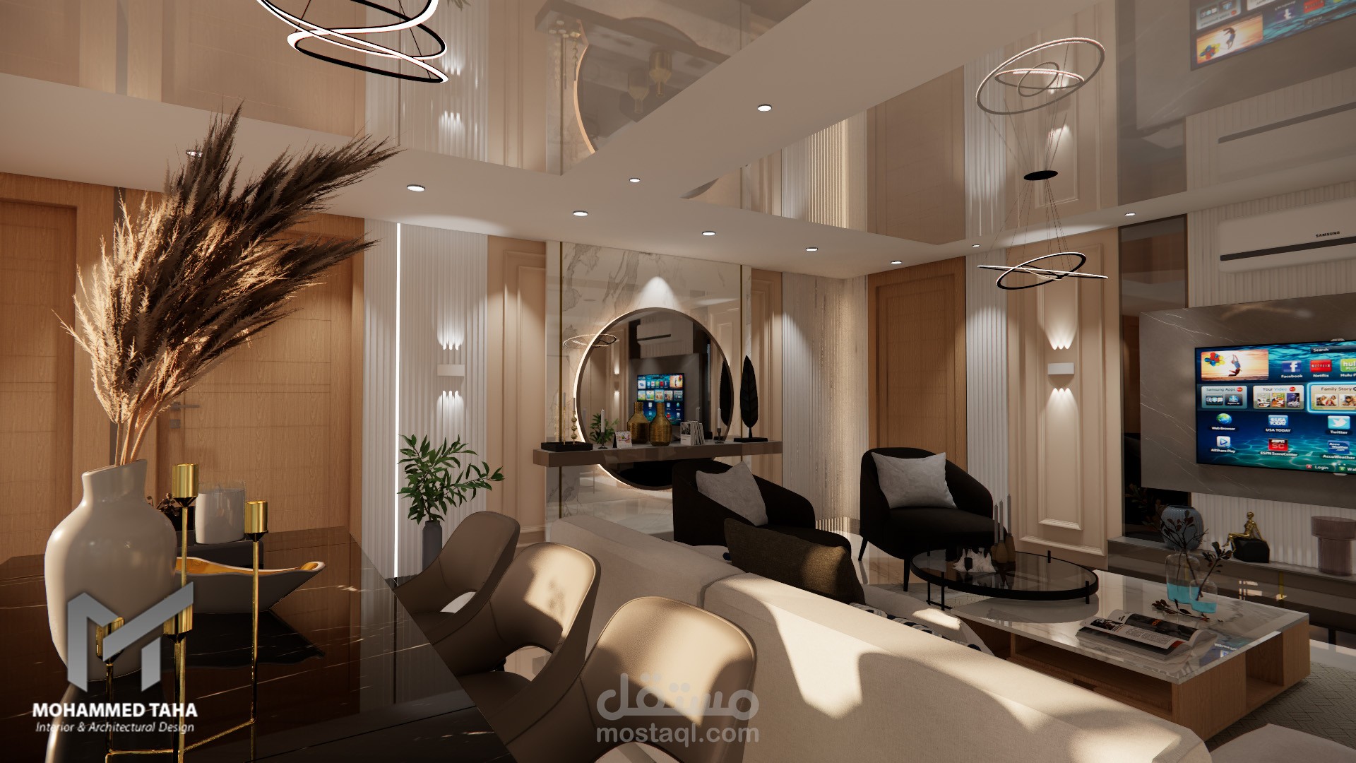 Living room design