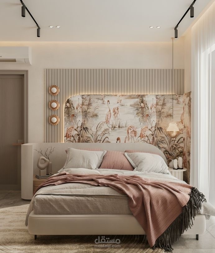 GIRL MODERN BEDROOM