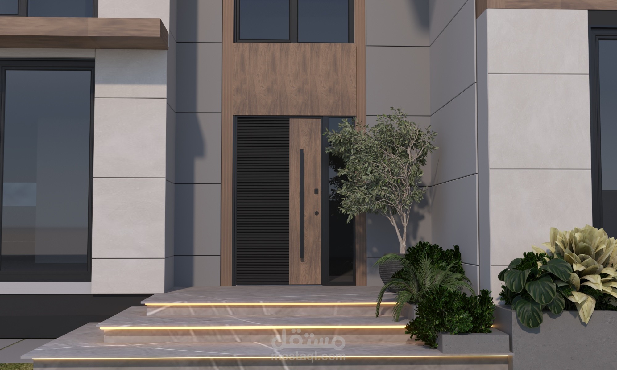 تصميم واجهة خارجـــــية