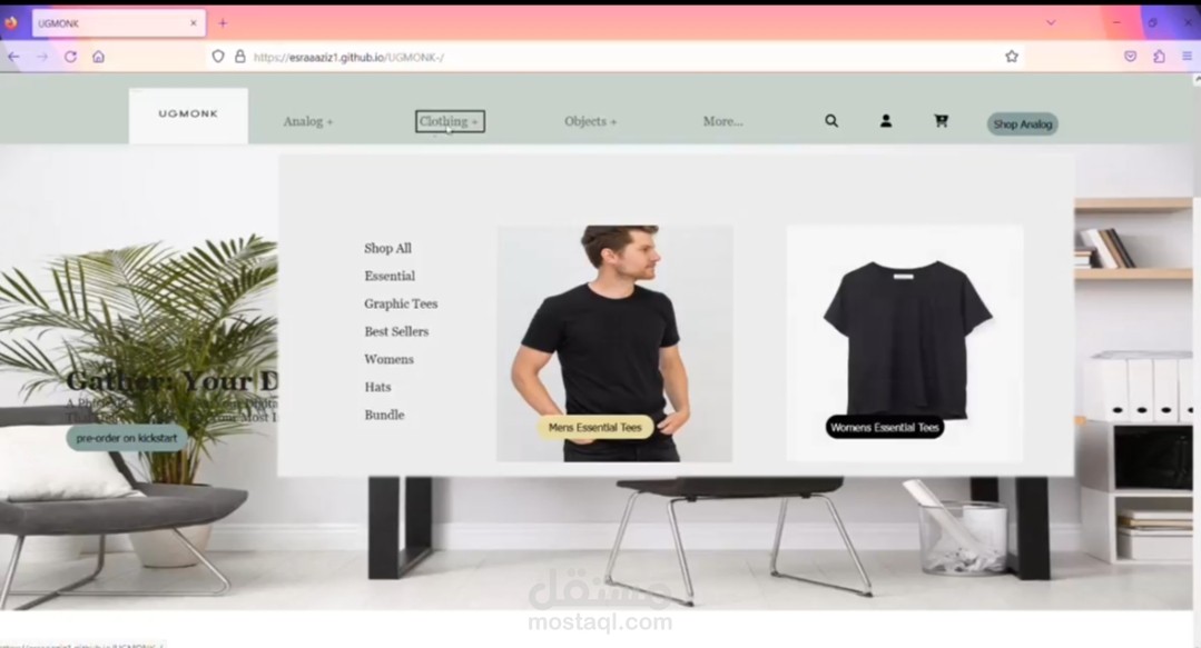 تصميم Landing Page احترافية وعصرية متجاوبة (Gaming / Business Style)