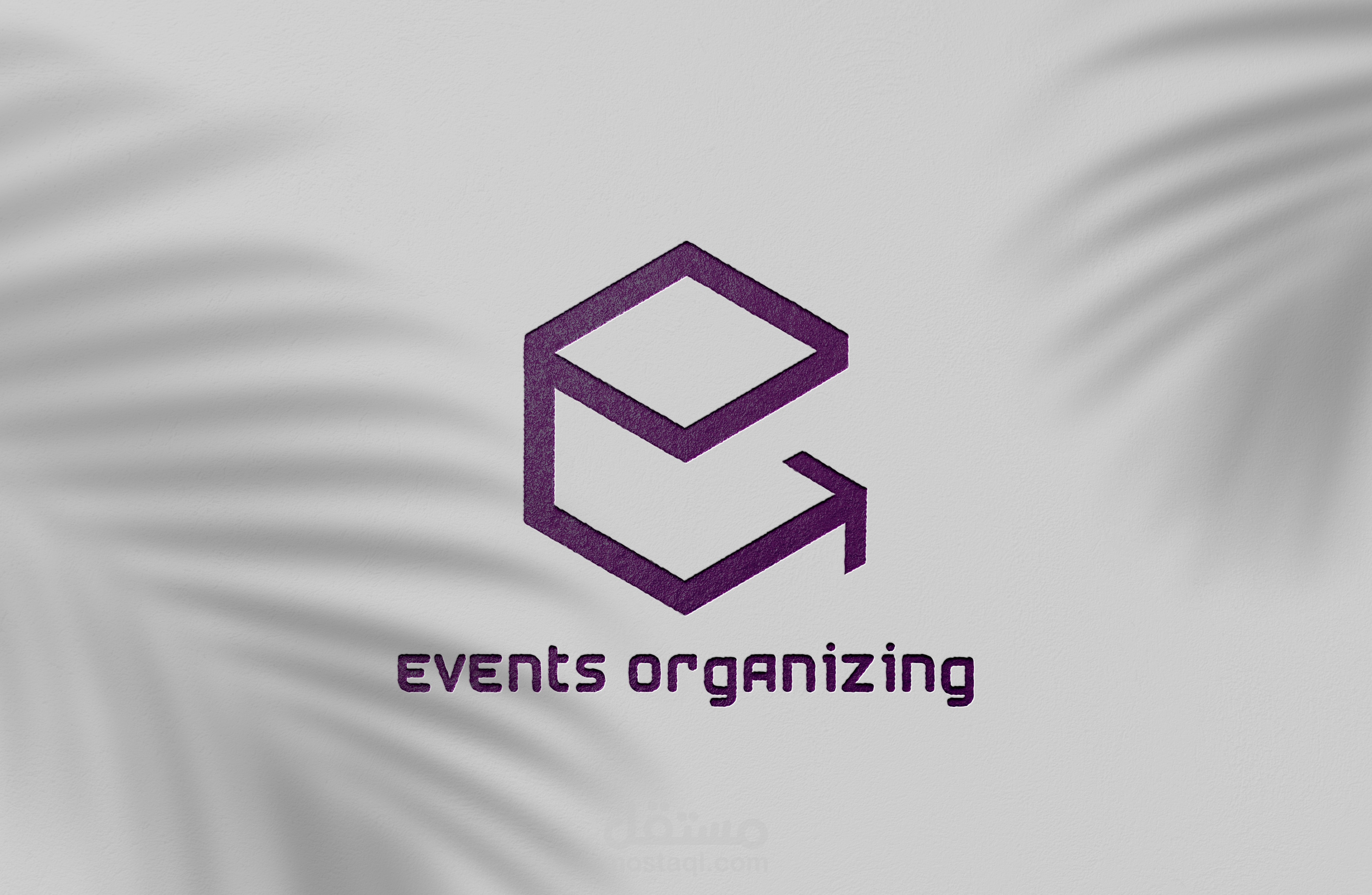 تصيمم شعار لفريق خاص بتنظيم الفعاليات events organizing