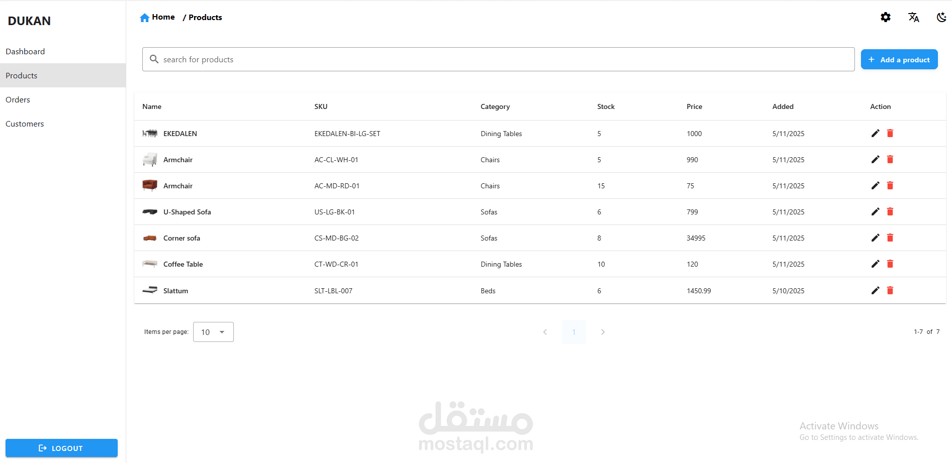 لوحة تحكم تفاعلية باستخدام Vue وVuetify وNode.js