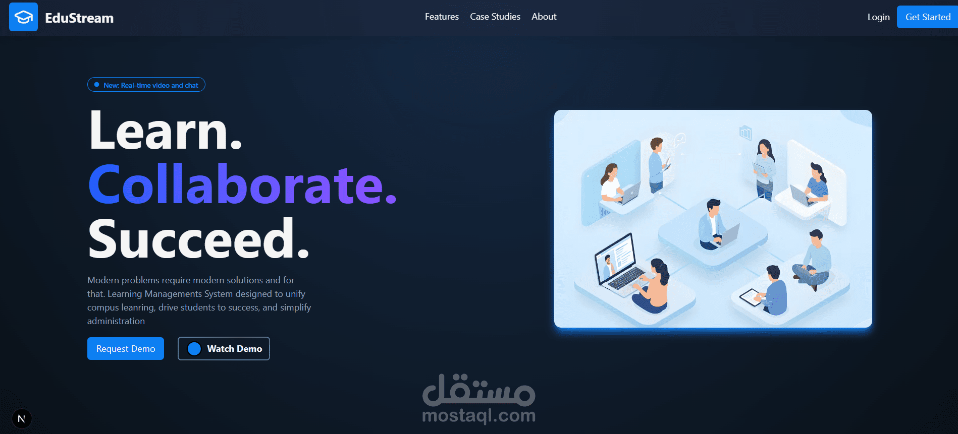 real-time streaming platform for education