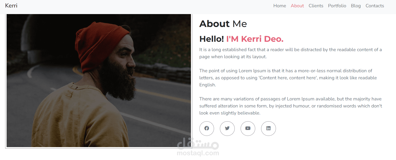 موقع لعرض سيره ذاتيه