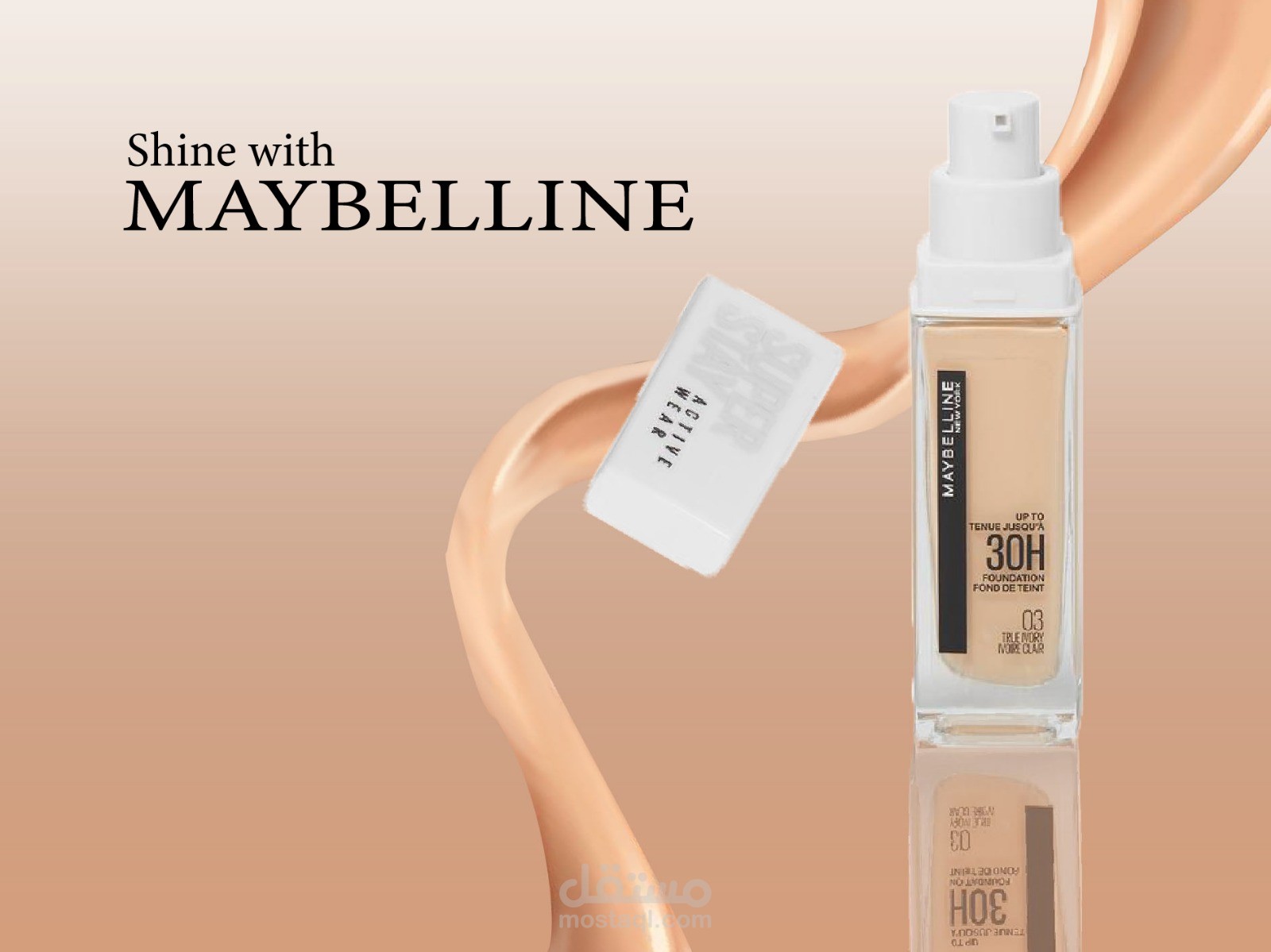 MAYBELLINE Foundation advertising