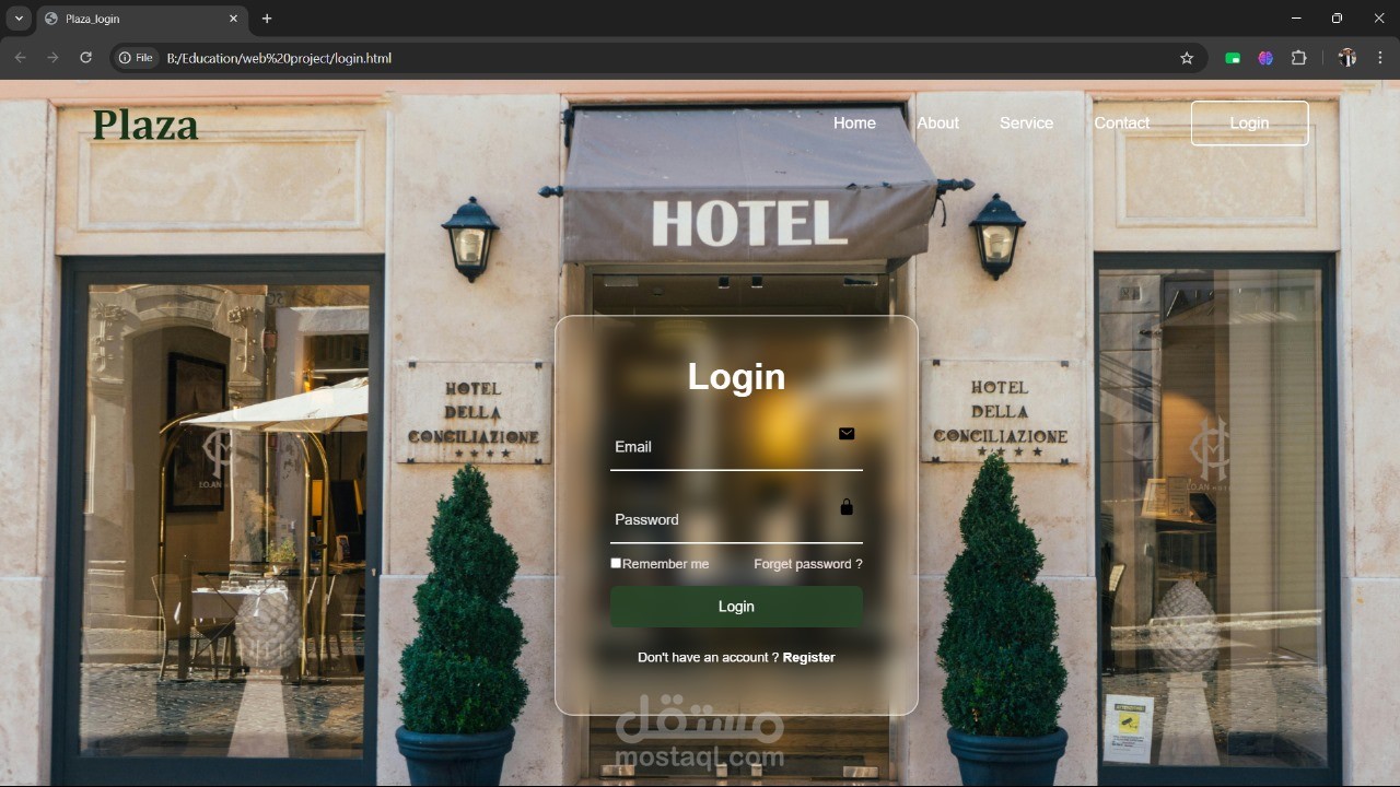 Plaza Hotel website