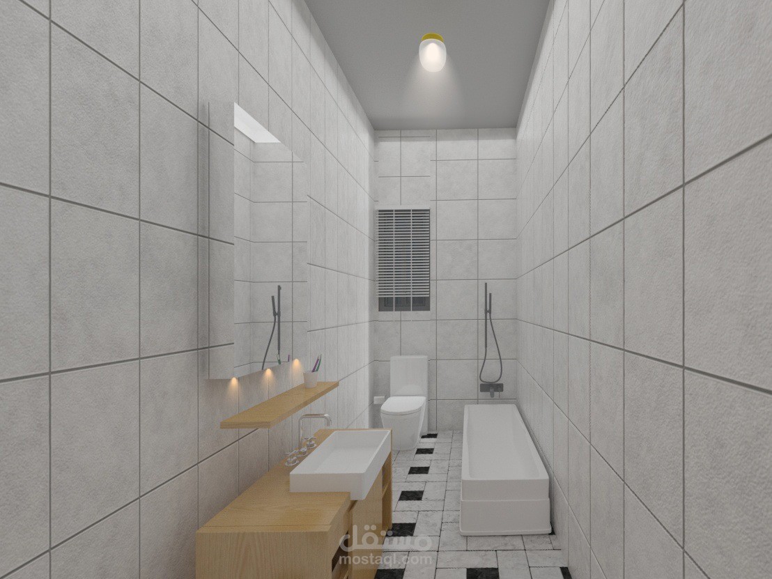 تصميم داخلي حمام