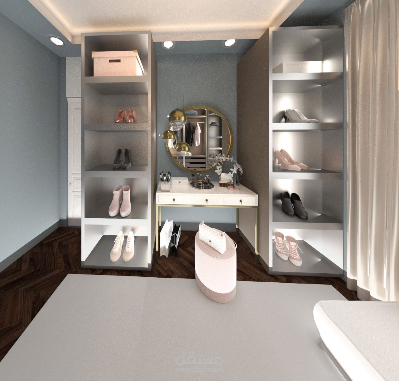 Dressing room