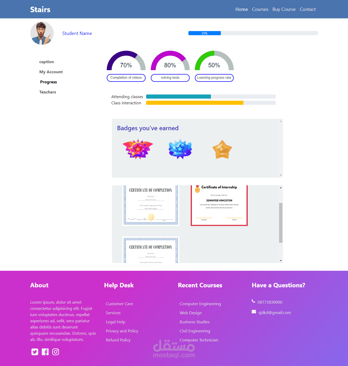 learn web site