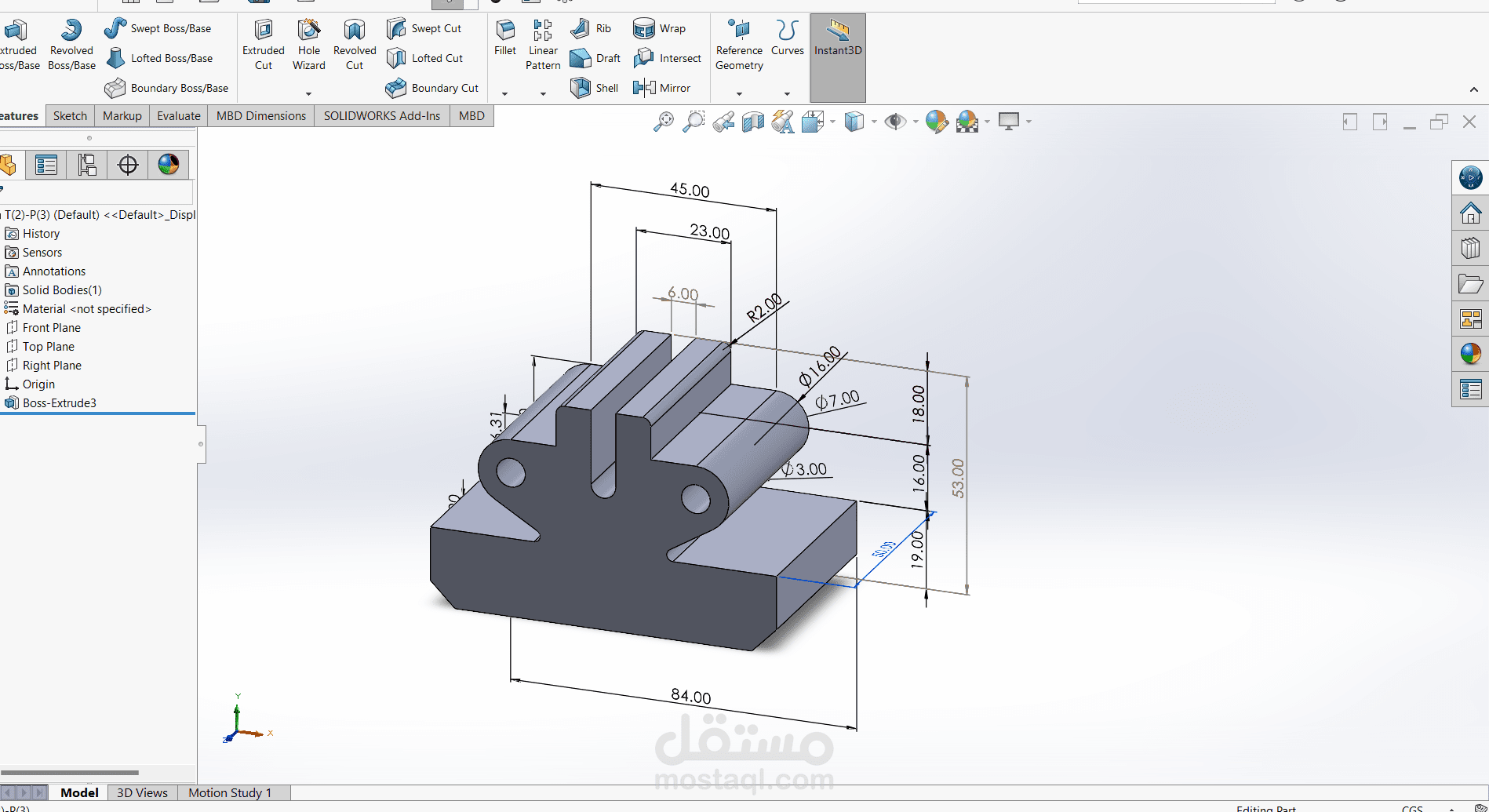 solid works 3d design