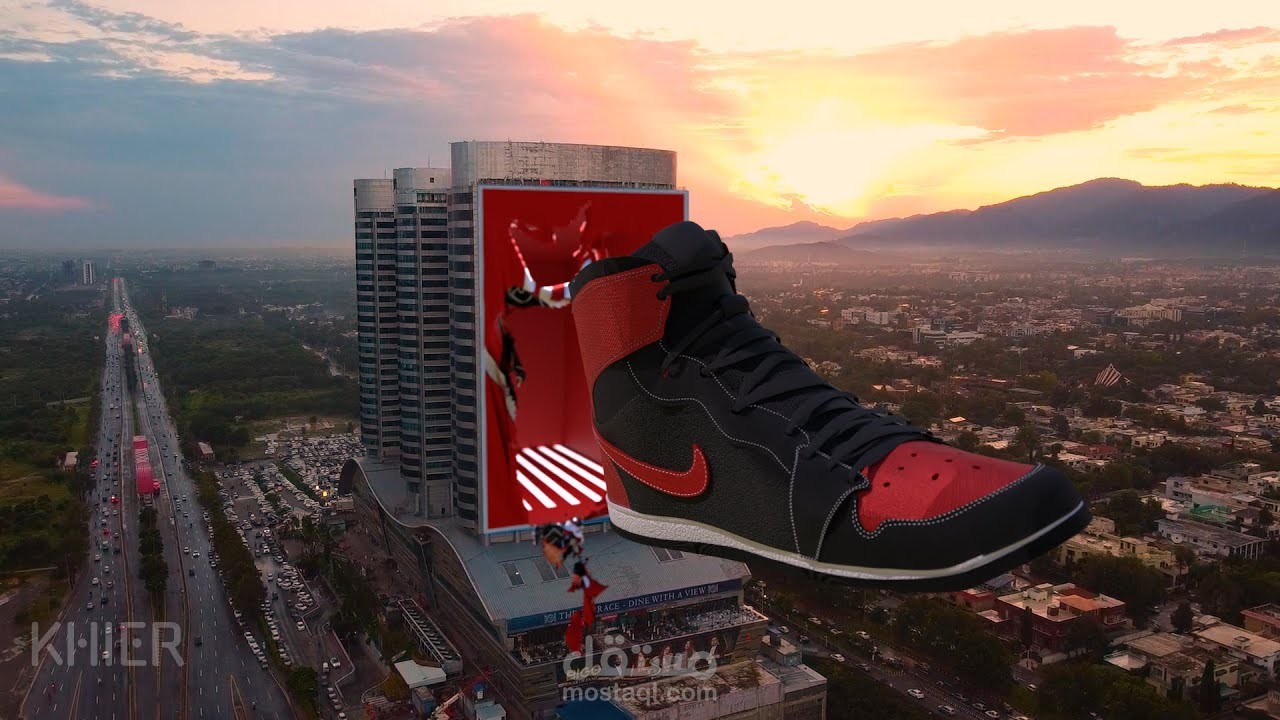اعلان  CGI لحذاء NIKE