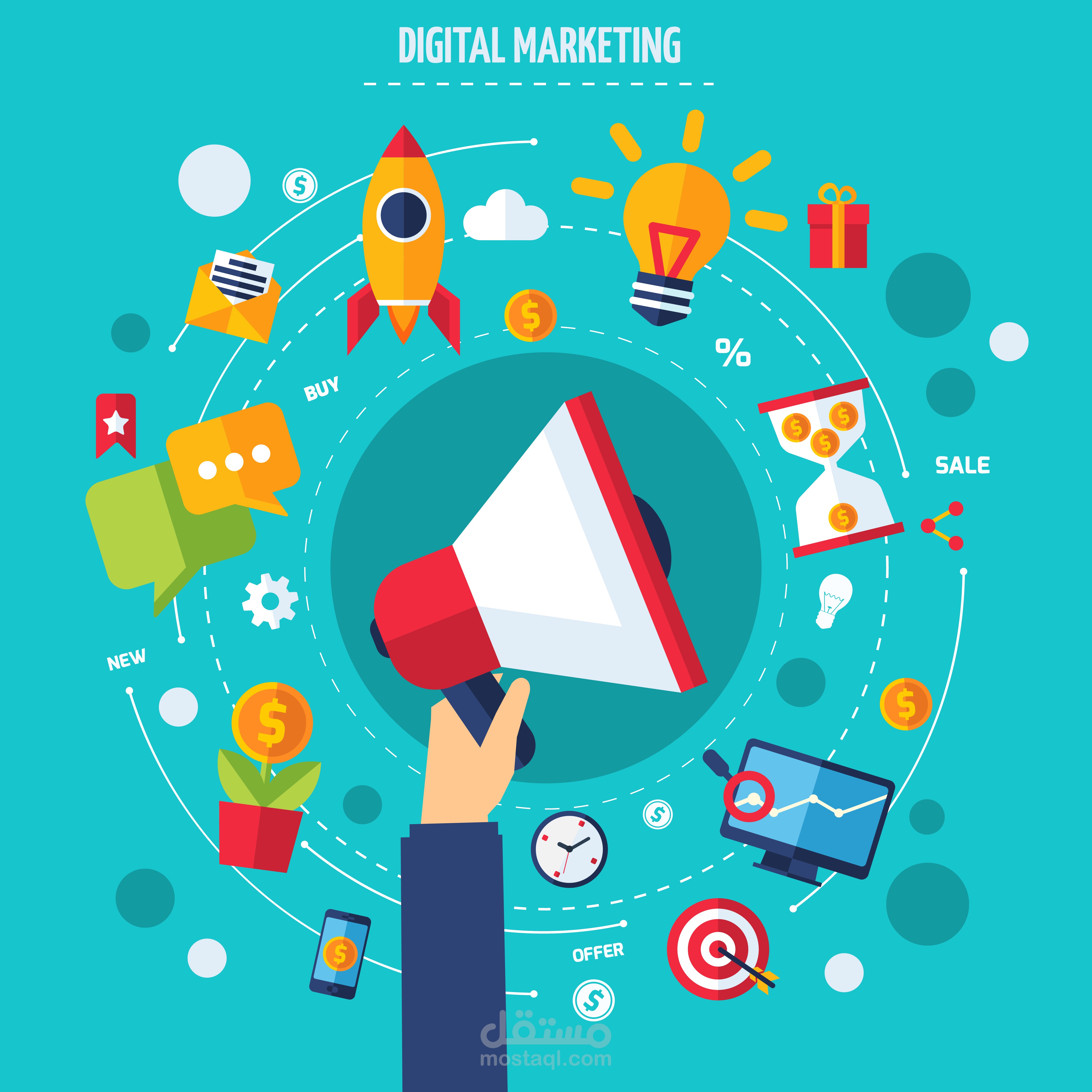 إدارة صفحات منصات التواصل الاجتماعي