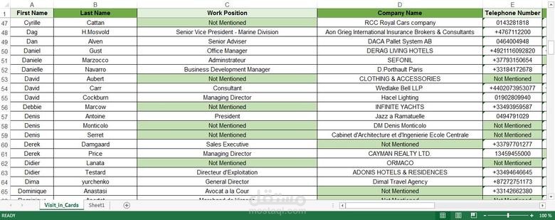 Data Entry from PDF files to Excel