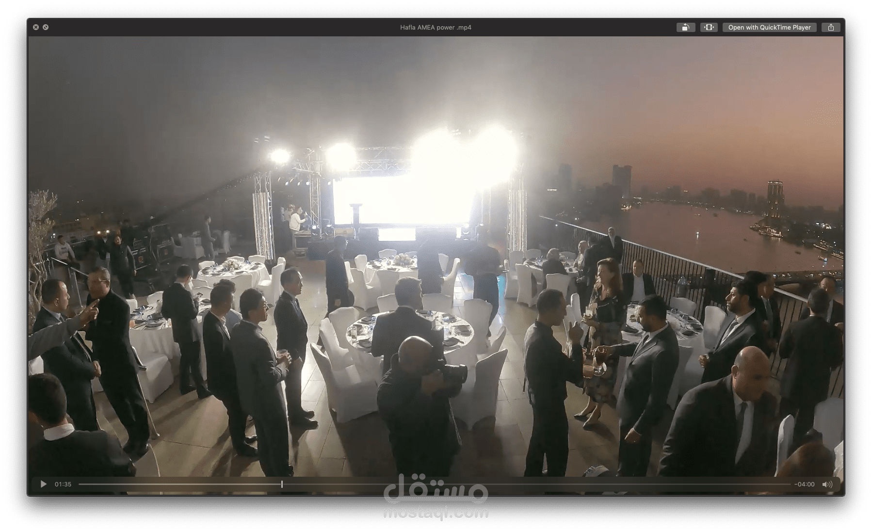 مونتاج ومكساج وتلوين الفيلم  لشركة AMEA POWER