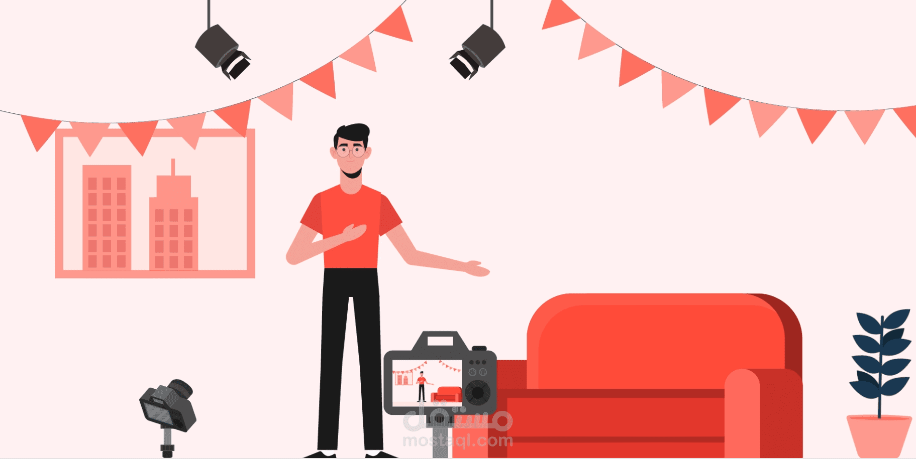 موشن جرافيك لشركة فيو راو لتقديم الخدمات